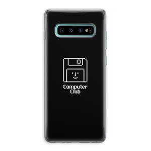 Hello: Samsung Galaxy S10 Plus Transparant Hoesje