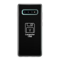 Hello: Samsung Galaxy S10 Plus Transparant Hoesje - thumbnail