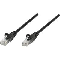 Intellinet 343350 RJ45 Netwerkkabel, patchkabel CAT 6 U/UTP 5.00 m Zwart 1 stuk(s)