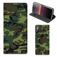 Sony Xperia L4 Hoesje met Magneet Army Dark