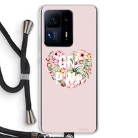 GRL PWR Flower: Xiaomi Mi Mix 4 Transparant Hoesje met koord