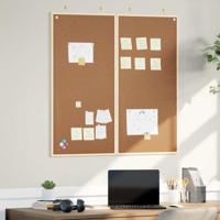 Kurkbord Bruin 100 x 1.4 x 100 cm Massief grenenhout