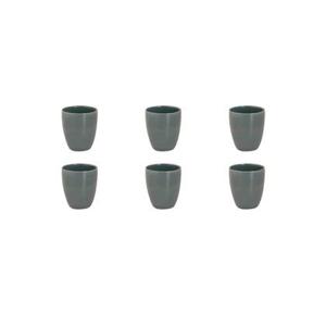 Mammoet Beker Spirit 30 cl Groen Stoneware 6 stuks