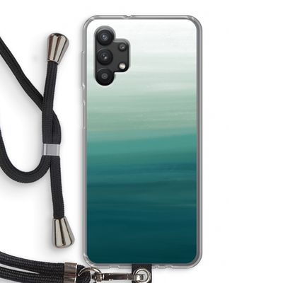 Ocean: Samsung Galaxy A32 5G Transparant Hoesje met koord
