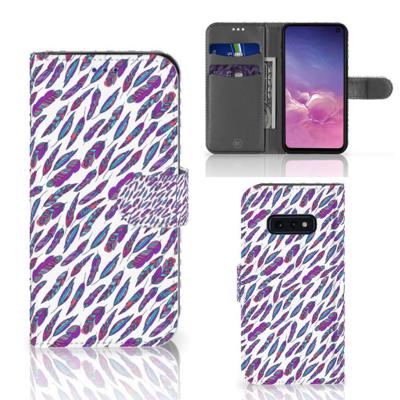 Samsung Galaxy S10e | Telefoon Hoesje | Feathers Color Samsung Galaxy S10e | Telefoon Hoesje | Feathers Color