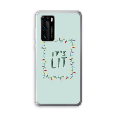 It's Lit: Huawei P40 Transparant Hoesje