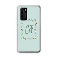 It's Lit: Huawei P40 Transparant Hoesje