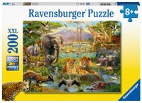 Ravensburger puzzel 200 stukjes XXL dieren van de savanne - thumbnail