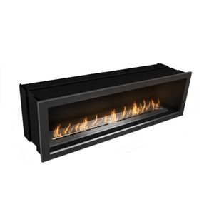 Icon Fires Slimline Firebox SFB1350 - Staal