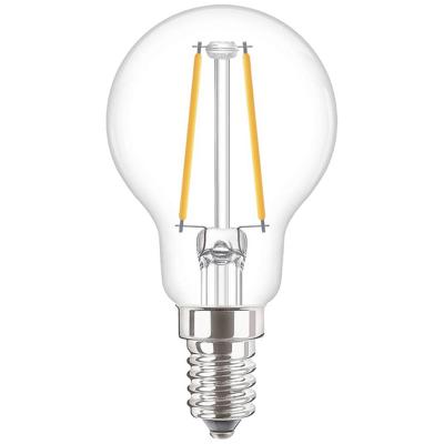 Philips LED 34774800 LED-lamp Energielabel E (A - G) E14 Kogel 2 W = 25 W Warmwit (Ø x l) 45 mm x 80 mm 1 stuk(s)