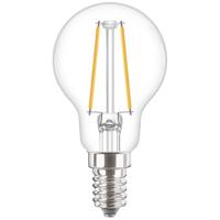 Philips LED 34774800 LED-lamp Energielabel E (A - G) E14 Kogel 2 W = 25 W Warmwit (Ø x l) 45 mm x 80 mm 1 stuk(s)