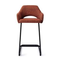 Jesper Home Yanai barkruk H65 Tuscan Terra arch black