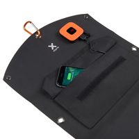 Xtorm SolarBooster lader, USB-A, USB-C, 21W Oplader Zwart - thumbnail