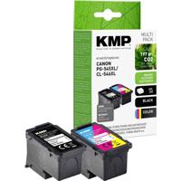 KMP Inktcartridge vervangt Canon PG-545XL, CL-546XL Compatibel Combipack Zwart, Cyaan, Magenta, Geel C97V 1562,4005