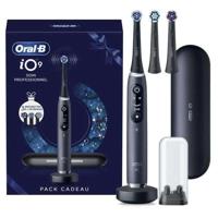Connected elektrische tandenborstel - ORAL-B - 0RA8006530069199 - iO 9 XMAS Edition - Zwart - Oscillerende-roterende beweging