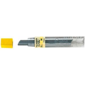 15 Potloodstiften Pentel H 0,9 mm zwart