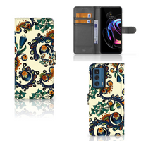 Wallet Case Motorola Edge 20 Pro Barok Flower