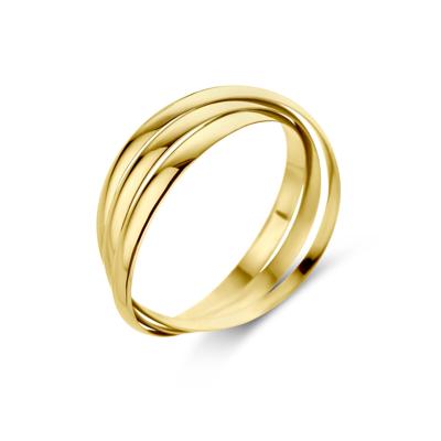 14k Geelgouden Trinity Ring - 3 Losse Ringen van 1,9 mm