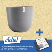 Pot oslo d65cm grijs