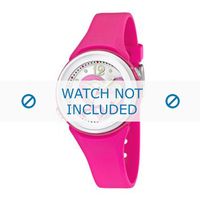 Horlogeband Calypso K5576-5 Rubber Roze 18mm
