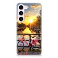 Samsung Galaxy S23 | Silliconen Back Cover | Amsterdamse Grachten Samsung Galaxy S23 | Silliconen Back Cover | Amsterdamse Grachten