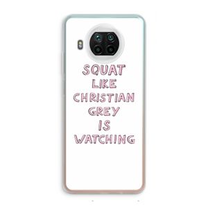 Christian Grey: Xiaomi Mi 10T Lite 5G Transparant Hoesje