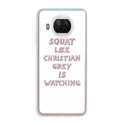 Christian Grey: Xiaomi Mi 10T Lite 5G Transparant Hoesje
