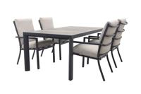 GI Sergio/Kings tuinset 180x100 cm. - 5-delig