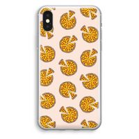 You Had Me At Pizza: iPhone XS Transparant Hoesje