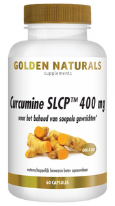 Golden Naturals Curcumine SLCP 400mg Capsules