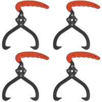 VidaXL Boomtangen 4 st met pvc handvat