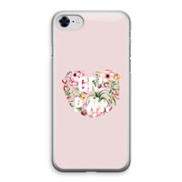 GRL PWR Flower: iPhone 8 Transparant Hoesje