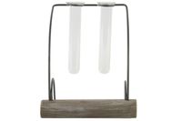 Vaas m/2 oog Adilson grijs - l18b10h20cm