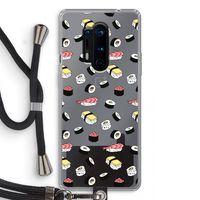 Sushi time: OnePlus 8 Pro Transparant Hoesje met koord