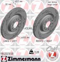 Remschijf BLACK Z 110222353