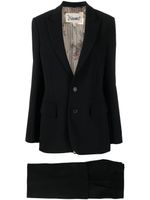 DSQUARED2 costume à veste à simple boutonnage - Noir