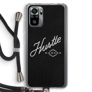 Hustle: Xiaomi Redmi Note 10S Transparant Hoesje met koord
