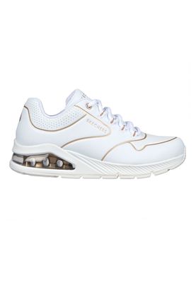 Skechers Uno 2 - Golden Trim 155637/WTGD Wit maat