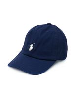 POLO RALPH LAUREN KIDS casquette à logo brodé - Bleu - thumbnail