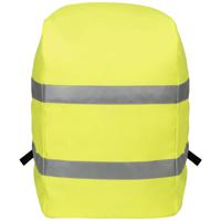 DICOTA Hi-Vis Rugzak-regenhoes Geel Polyester 65 l - thumbnail