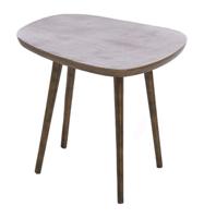 Light & Living Bijzettafel 'Puno' 48 x 32cm, kleur Antiek Brons