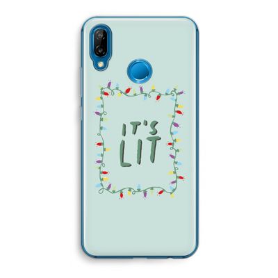 It's Lit: Huawei P20 Lite Transparant Hoesje