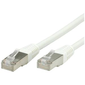 VALUE Patchkabel Cat.6 (Class E) S/FTP (PiMF), wit, 3 m