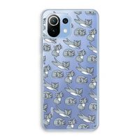 Poezen: Xiaomi Mi 11 Lite Transparant Hoesje