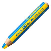 STABILO woody 3in1 duo met puntenslijper, 6dlg.