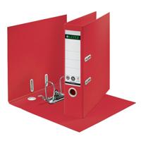 Ordner Leitz 180° Recycle 80 mm karton A4 rood | 10 stuks