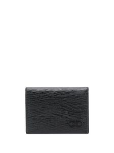 Ferragamo porte-cartes Gancini - Noir
