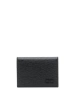Ferragamo porte-cartes Gancini - Noir