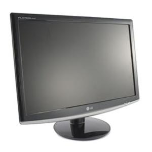 LG W2452T - 24 inch - 1920x1200 - DVI - VGA - Zwart - Zonder voet