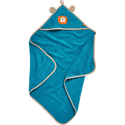 Playshoes badcape Jungle Petrol-100 x 100 cm